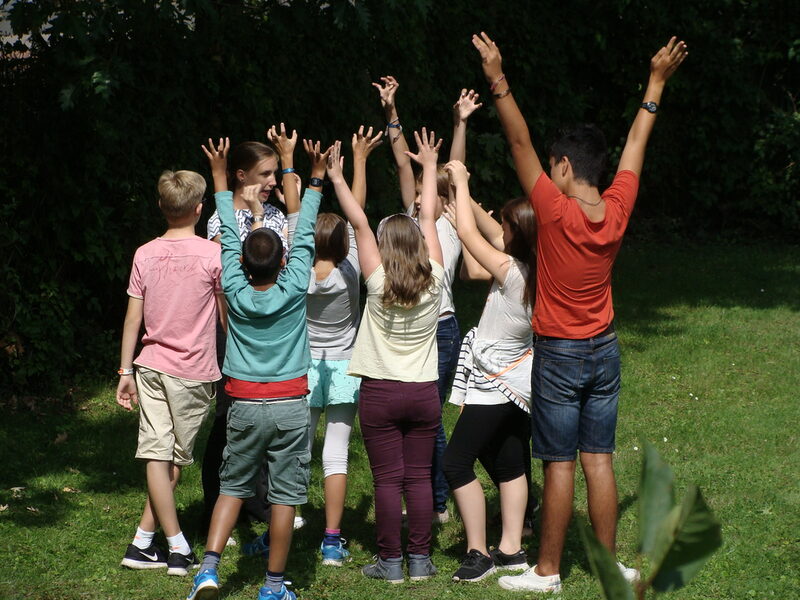 Kulturrucksack Kinder spielen Theater.