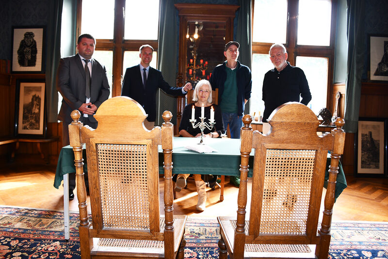 Heiraten in der Burg Gleuel.