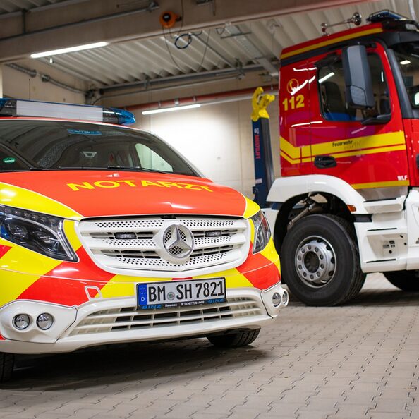 Fahrzeuge Feuerwehr Hürth.