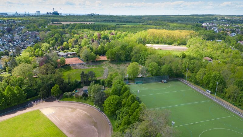 Stadionpark in Alt-Hürth.