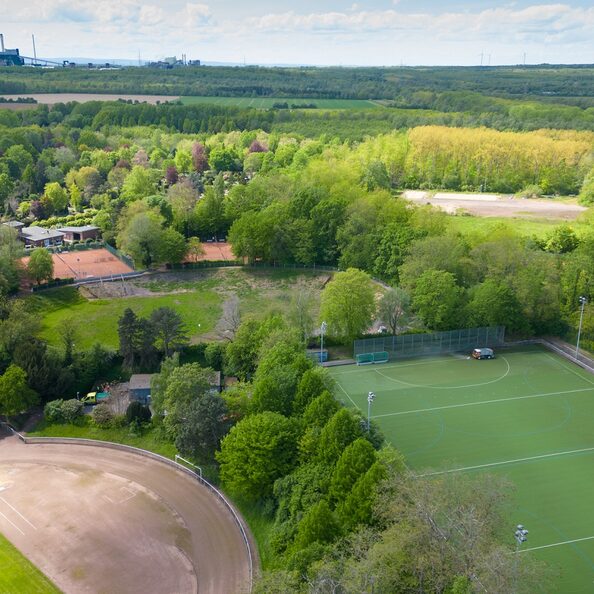 Stadionpark in Alt-Hürth.