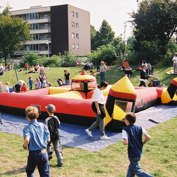 Spielplatzaktion in Hürth.