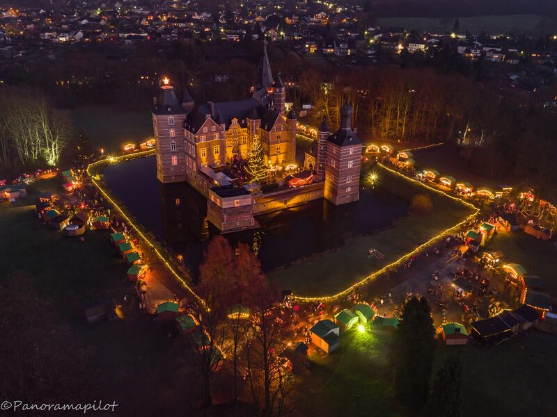 Weihnachgsmarkt Schloss Merode.