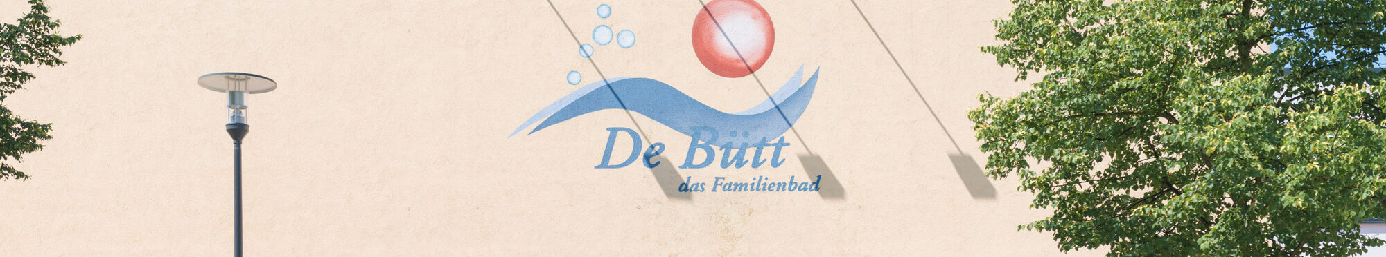 Familienbad De Bütt, Eingang