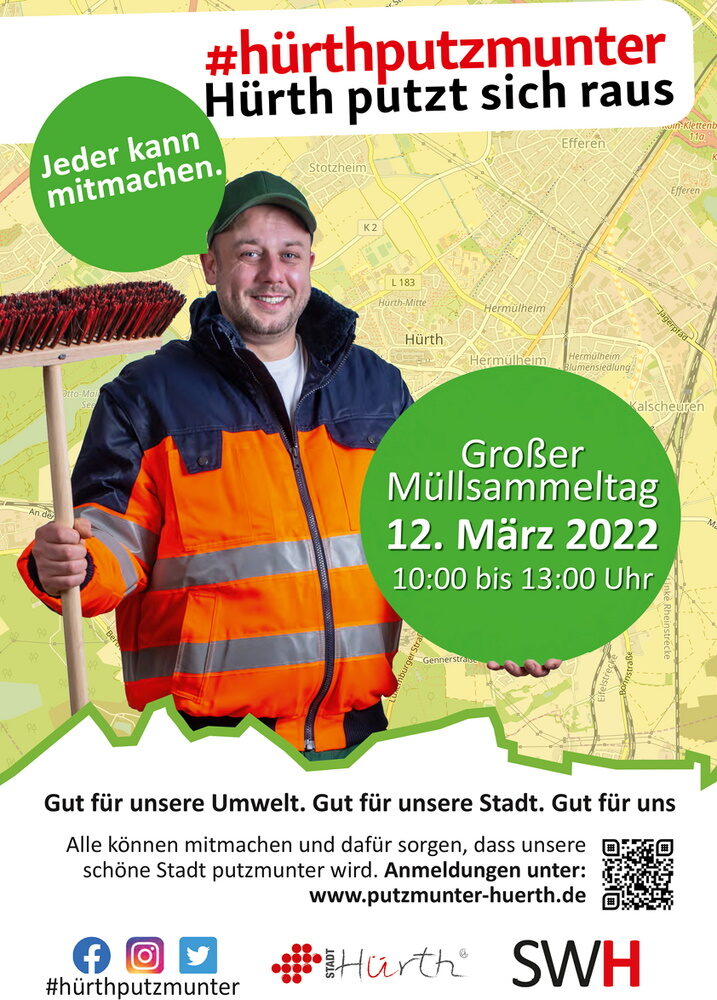 Plakat Müllsammeltag 2022