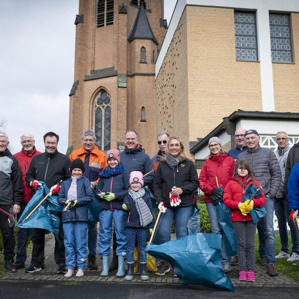 Frühjahrsputz 2024 Gruppenfoto