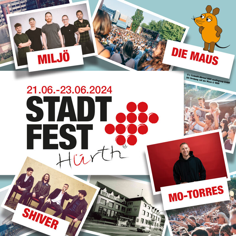 Künstler für das Stadtfest 2024